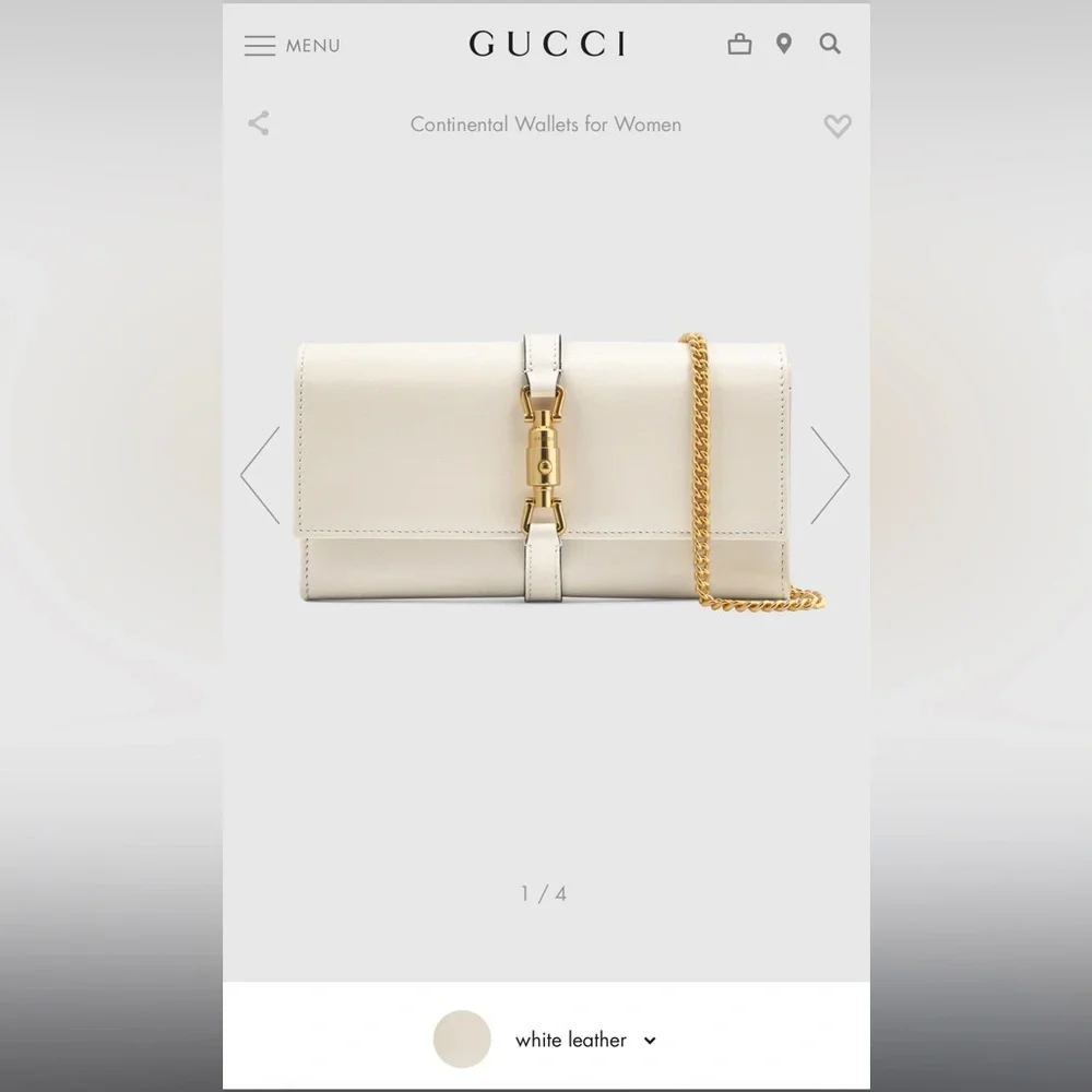 Gucci Jackie Chain Wallet - Picture 12 of 15